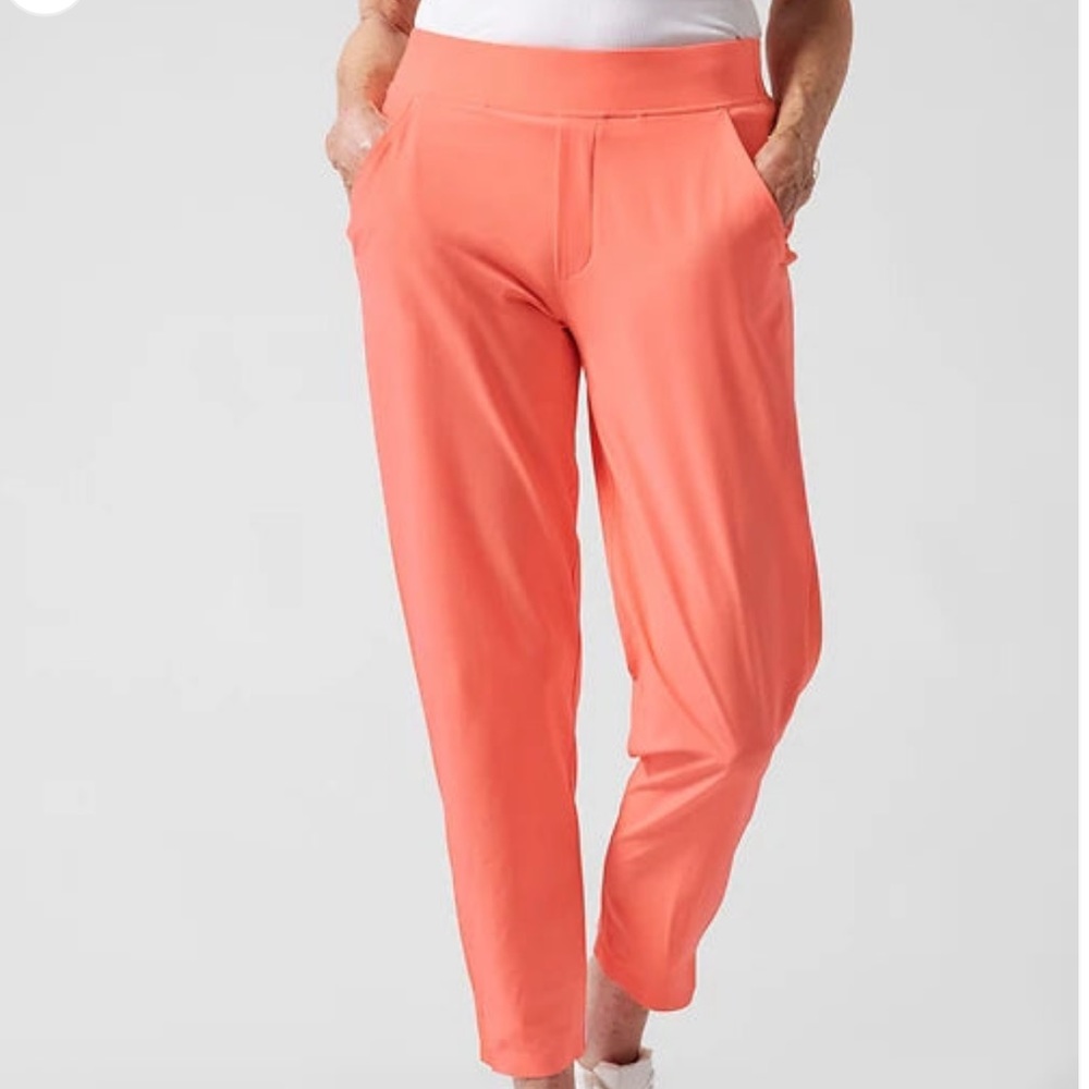 NWT - ATHLETA Brooklyn Ankle Pant, Sunset Glow